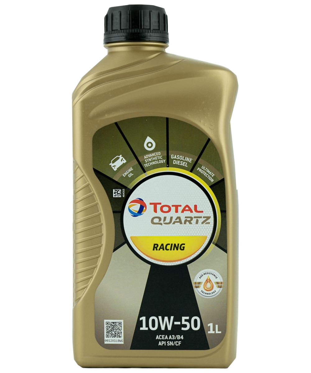 Total Quartz RACING 10W-50 Motoröl, 1l