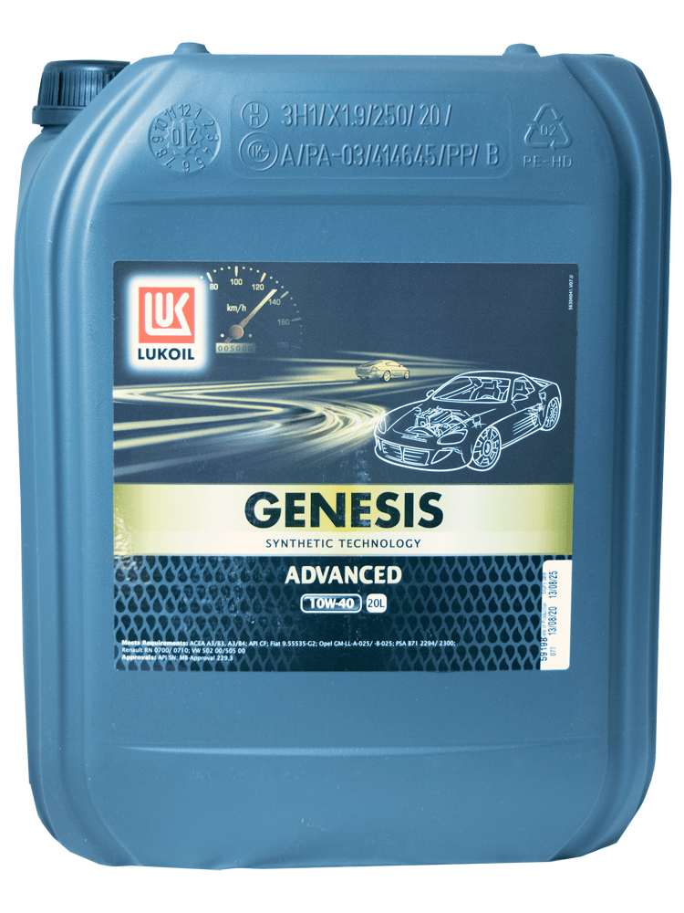 Lukoil Genesis Advanced 10W-40 20L