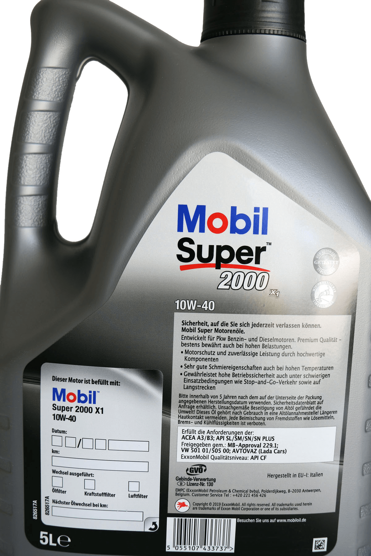 Mobil Super 2000 X1 10W-40 Motoröl, 5l online kaufen