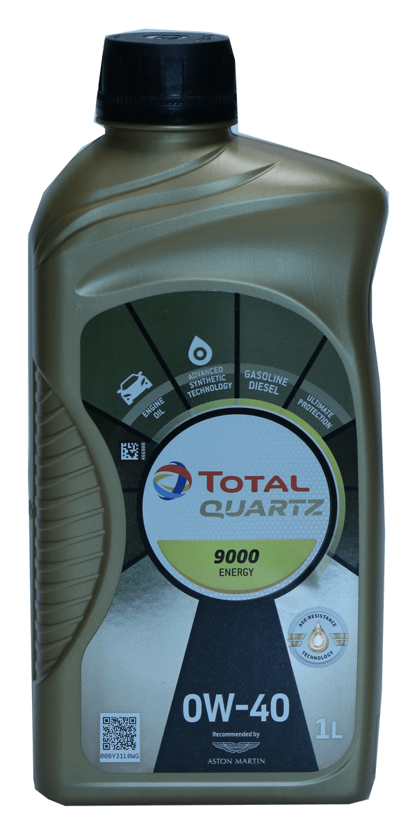 Total Quartz 9000 ENERGY 0W-40 Motoröl, 1l