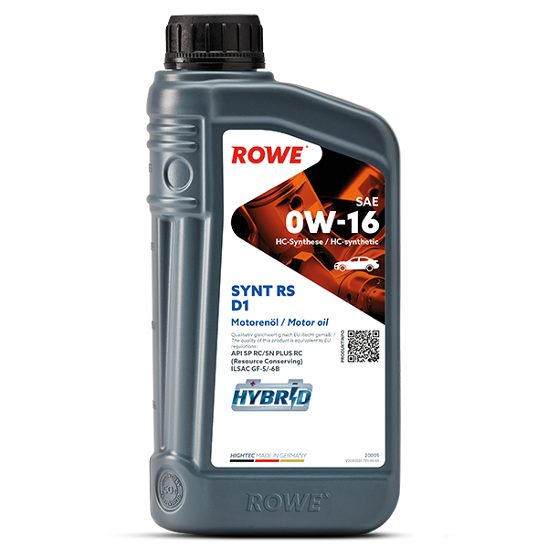 Rowe Hightec Synt RS D1 SAE 0W-16 1L