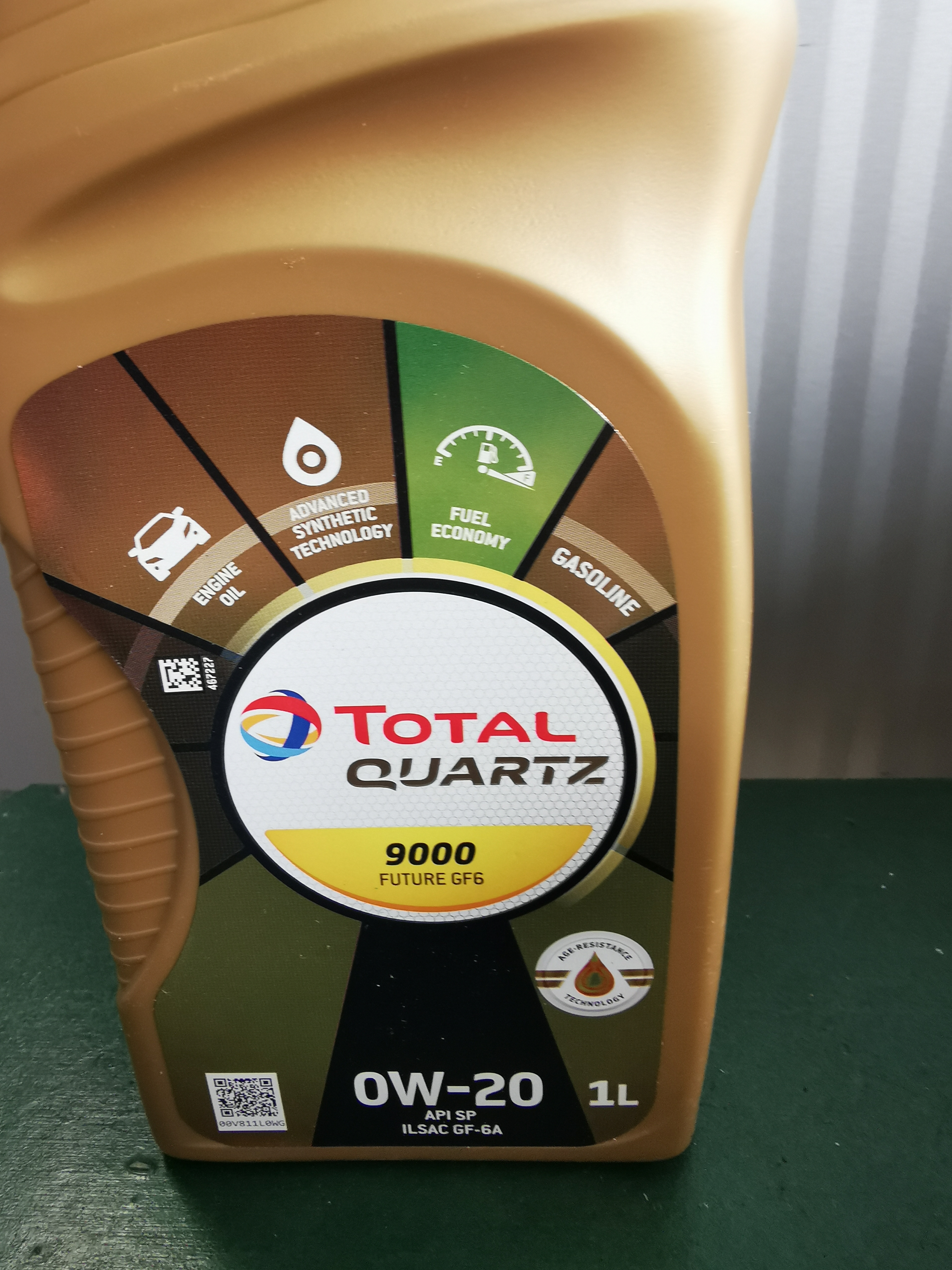 Total Quartz 9000 FUTURE GF6 0W-20 1L
