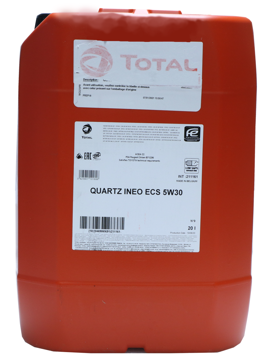 Total Quartz INEO ECS 5W-30 Motoröl 20L