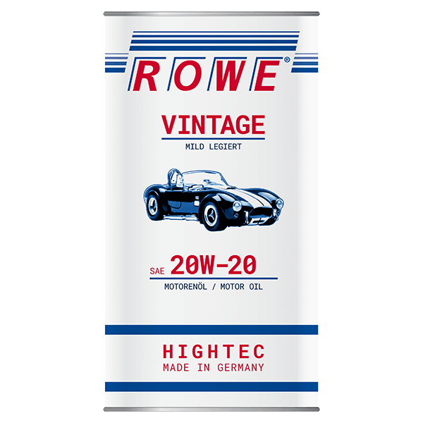 Rowe Hightec Vintage SAE 20W-20 MILD LEGIERT Classicöl/Motoröl, 5l