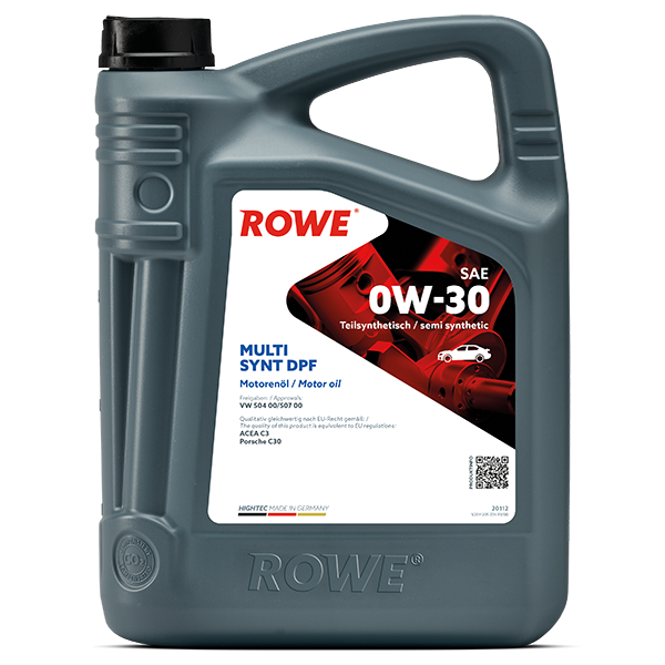 Rowe Hightec Multi Synt DPF SAE 0W-30 Motoröl, 5l
