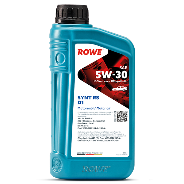 Rowe Hightec Synt RS D1 SAE 5W-30 1L