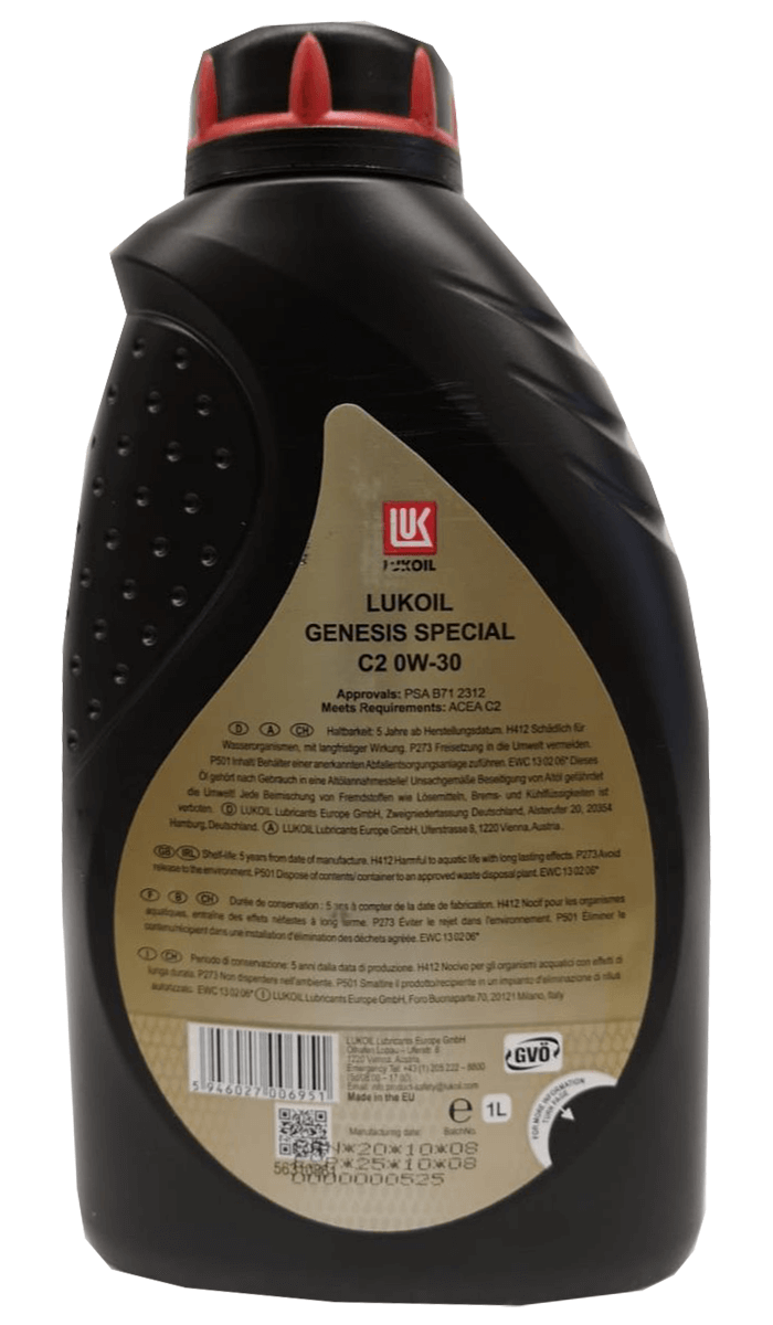 Lukoil Genesis Special C2 0W-30, 1L
